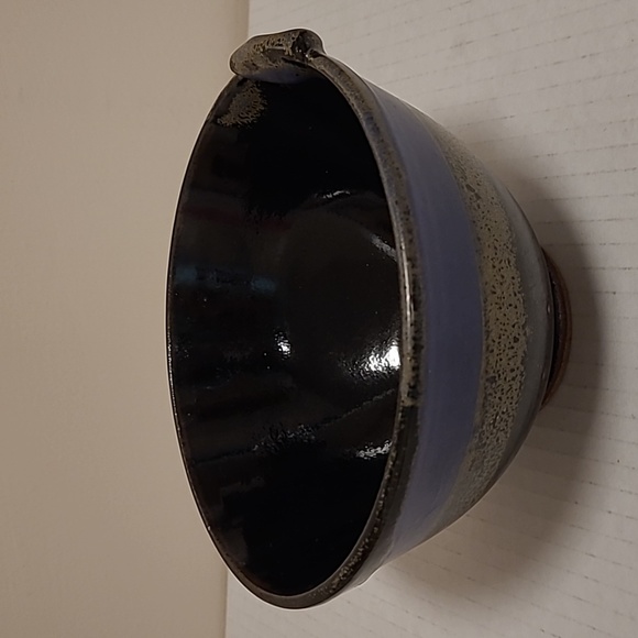 Handmade Signed Pottery Bowl - Picture 2 of 15